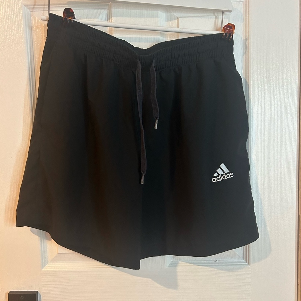 Adidas Men's Black Shorts Size Large